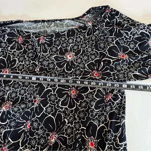 Venezia || Women’s Black Sakura Botanica Blouse 26 / 28 (3x) - Picture 5 of 9